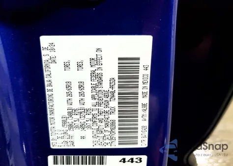 2024 Toyota Tacoma Double Cab z USA, uszkodzony, nr VIN 3TMKB5FN3RM020868